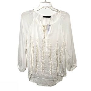 ARK & CO Flowy Blouse NWT S